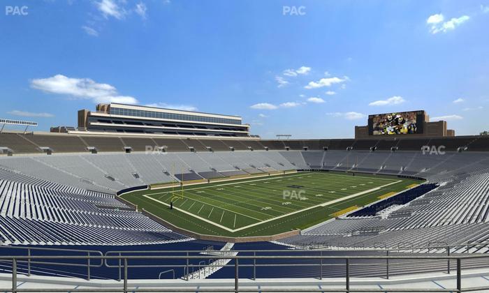 Notre Dame Stadium - Section 133 Seat View