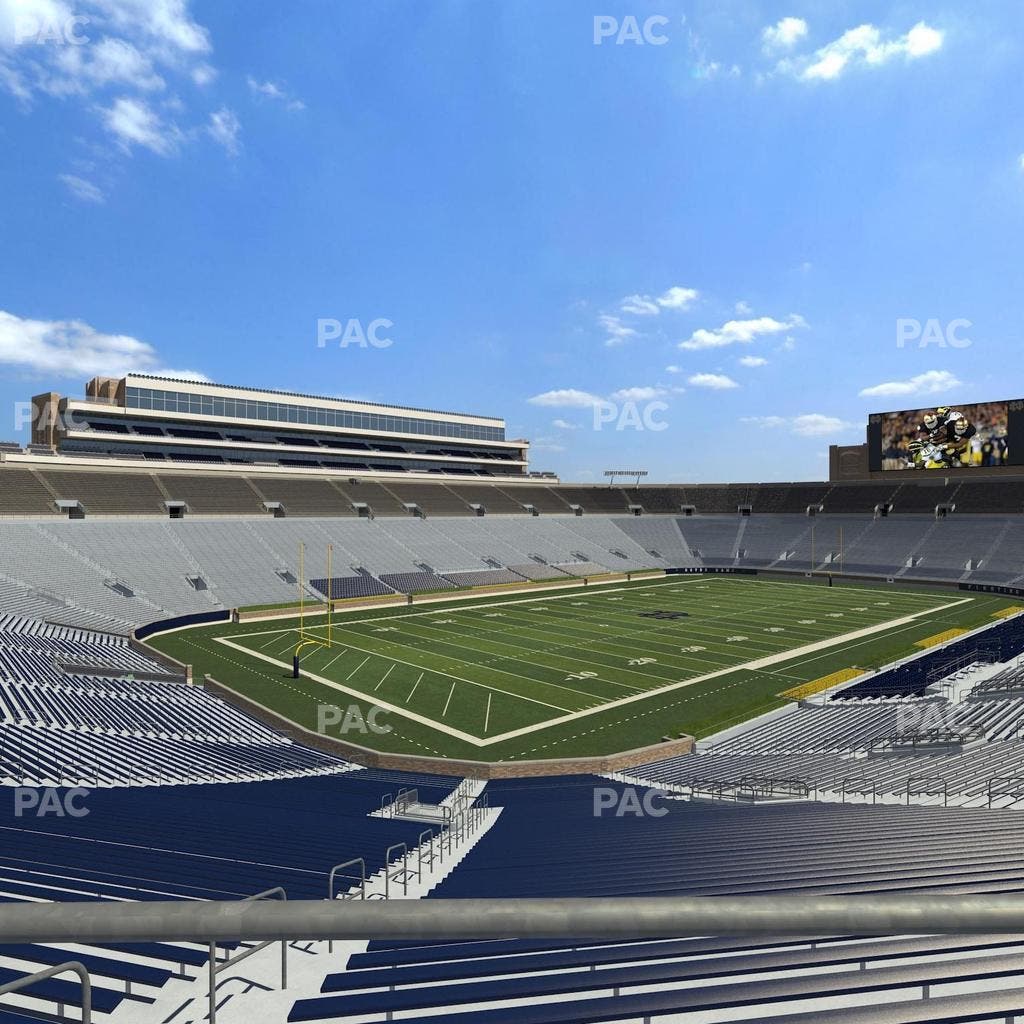 Notre Dame Stadium - Section 133 Seat View