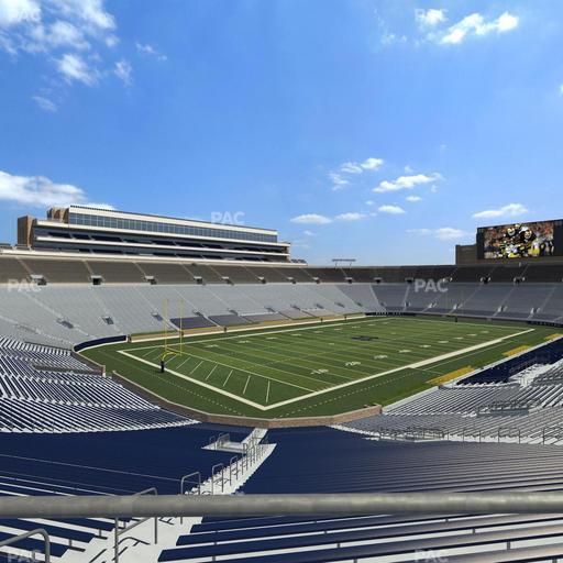 Notre Dame Stadium - Section 133 Seat View