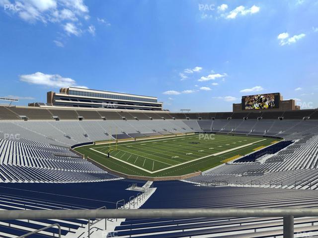 Notre Dame Stadium - Section 133 Seat View