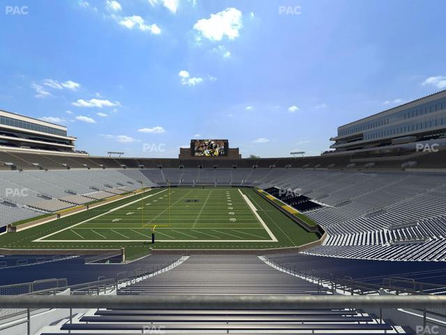 Notre Dame Stadium - Section 136 Seat View