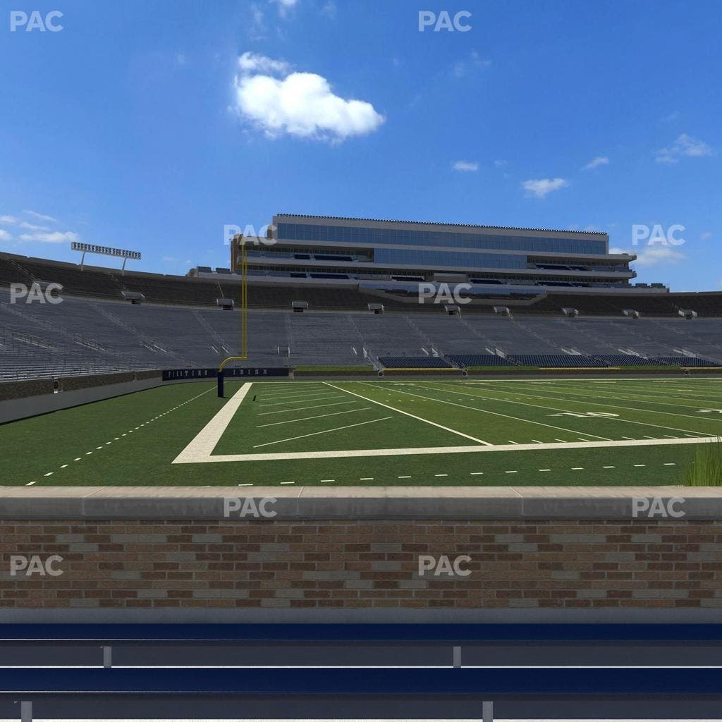 Notre Dame Stadium - Section 14 Seat View