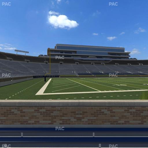 Notre Dame Stadium - Section 14 Seat View