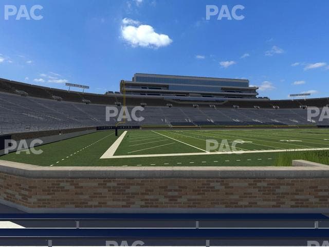 Notre Dame Stadium - Section 14 Seat View