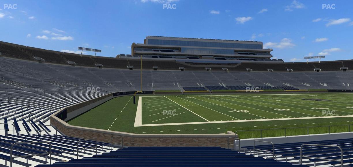 Notre Dame Stadium - Section 14 Seat View