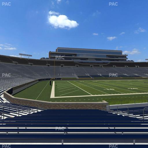 Notre Dame Stadium - Section 14 Seat View