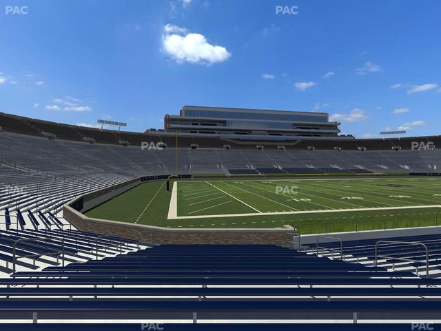 Notre Dame Stadium - Section 14 Seat View
