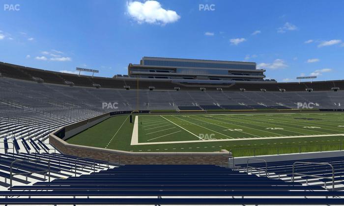 Notre Dame Stadium - Section 14 Seat View