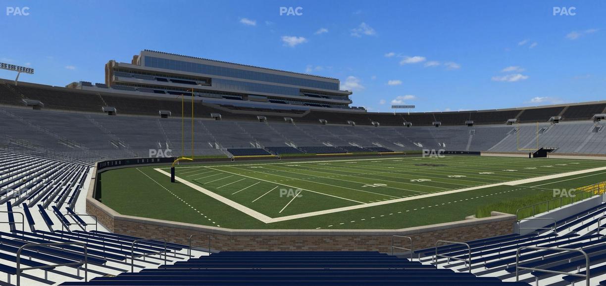 Notre Dame Stadium - Section 15 Seat View