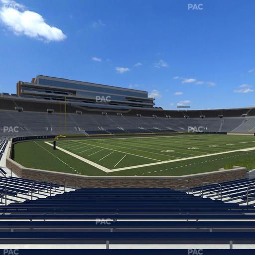 Notre Dame Stadium - Section 15 Seat View