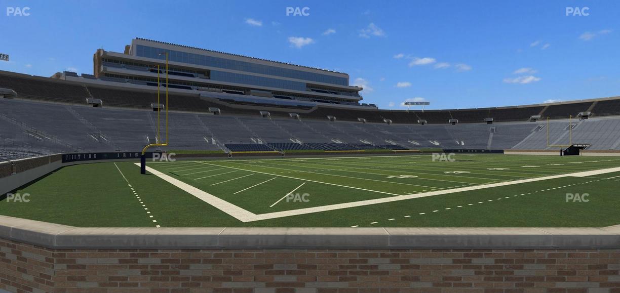 Notre Dame Stadium - Section 15 Seat View