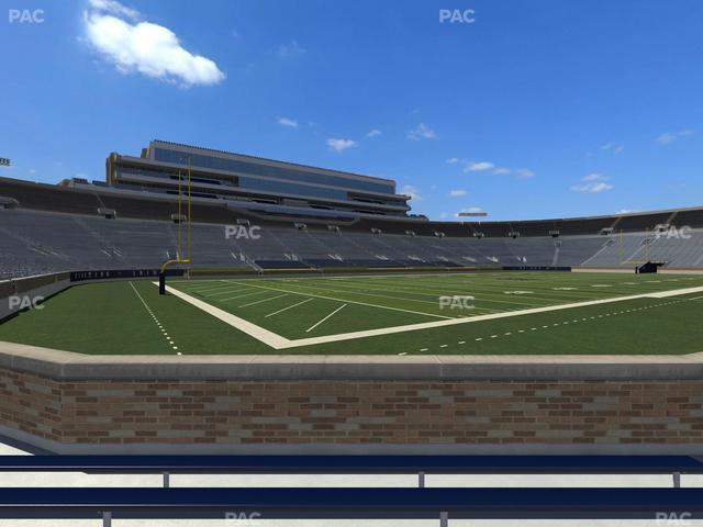 Notre Dame Stadium - Section 15 Seat View
