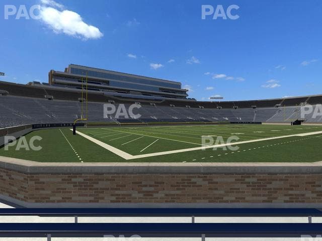 Notre Dame Stadium - Section 15 Seat View