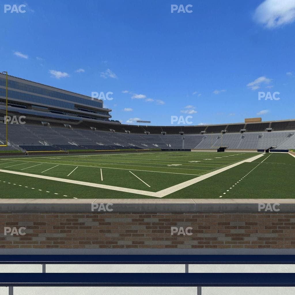 Notre Dame Stadium - Section 16 Seat View