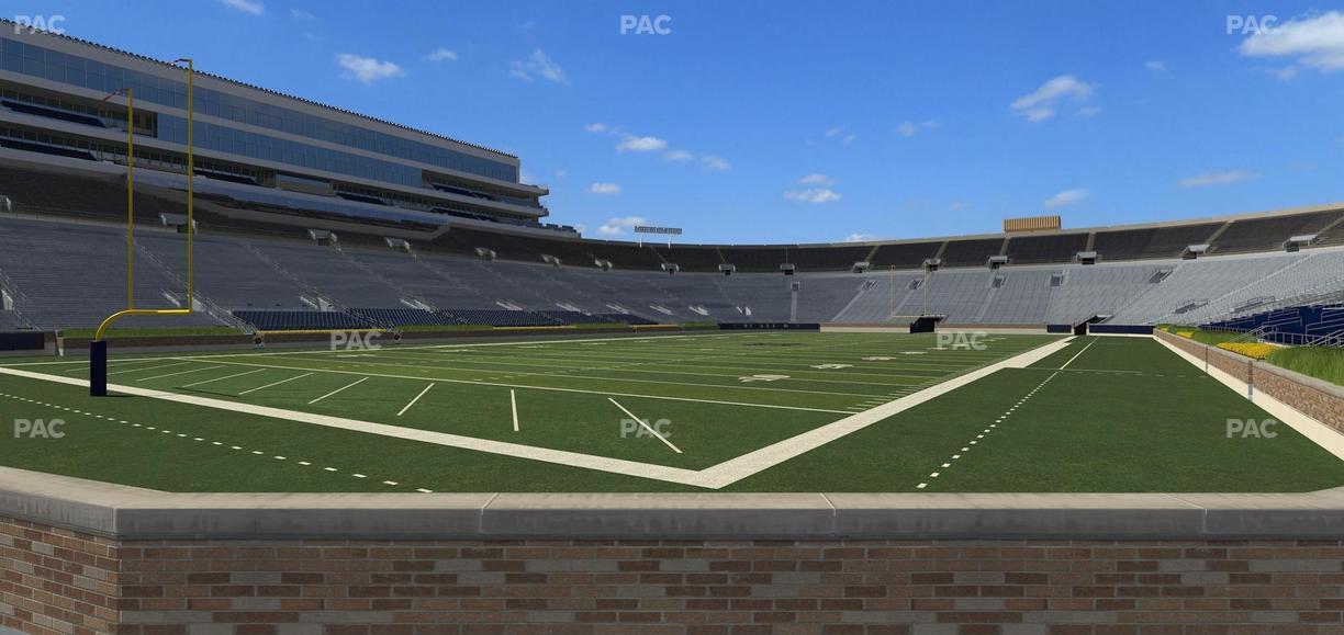 Notre Dame Stadium - Section 16 Seat View