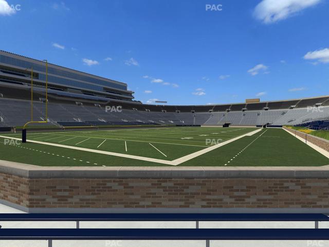Notre Dame Stadium - Section 16 Seat View