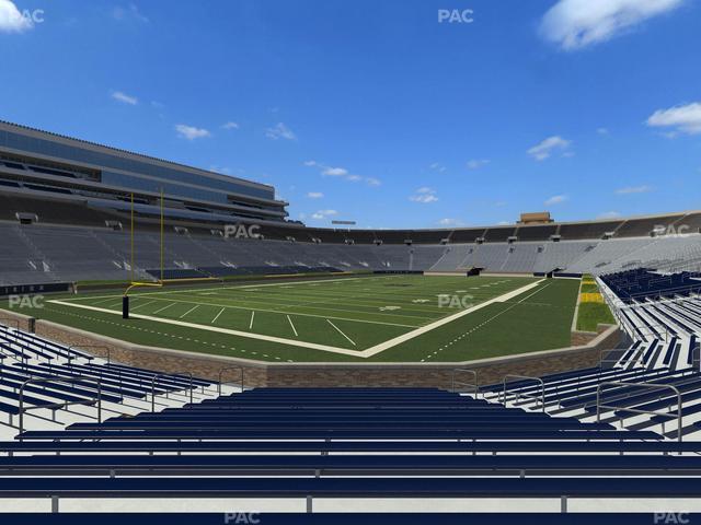 Notre Dame Stadium - Section 16 Seat View