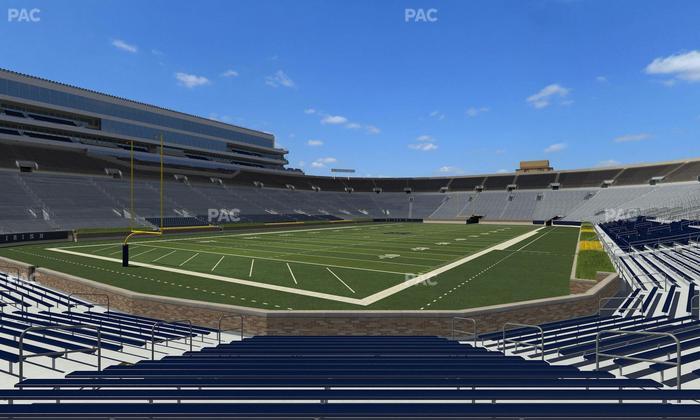 Notre Dame Stadium - Section 16 Seat View