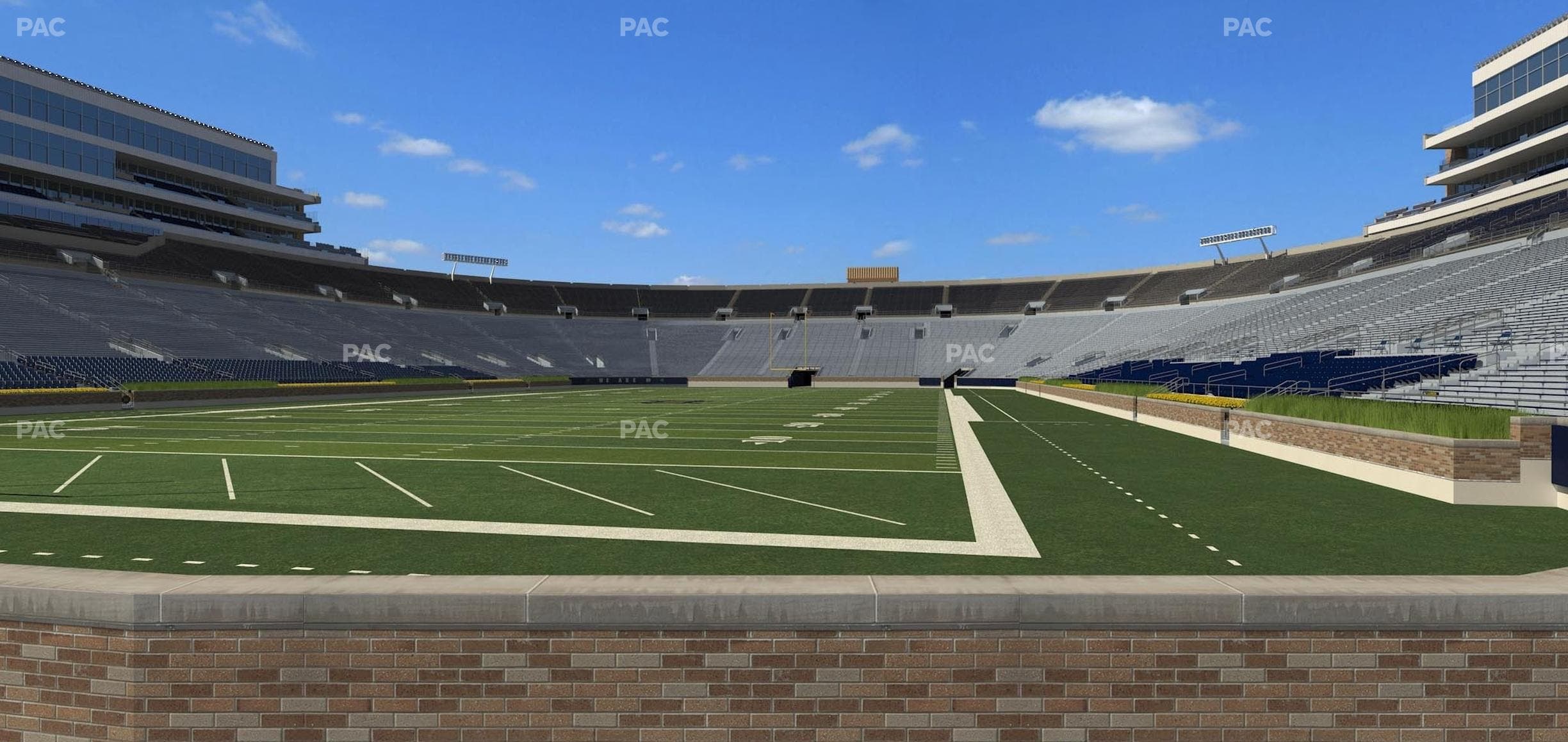 Notre Dame Stadium - Section 17 Seat View