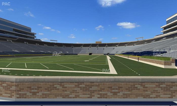 Notre Dame Stadium - Section 17 Seat View