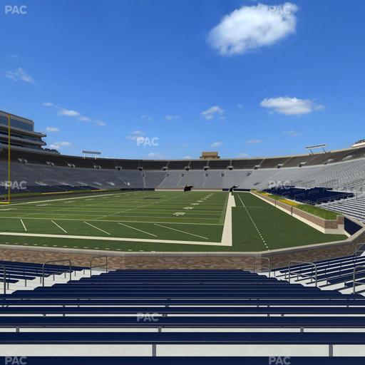 Notre Dame Stadium - Section 17 Seat View