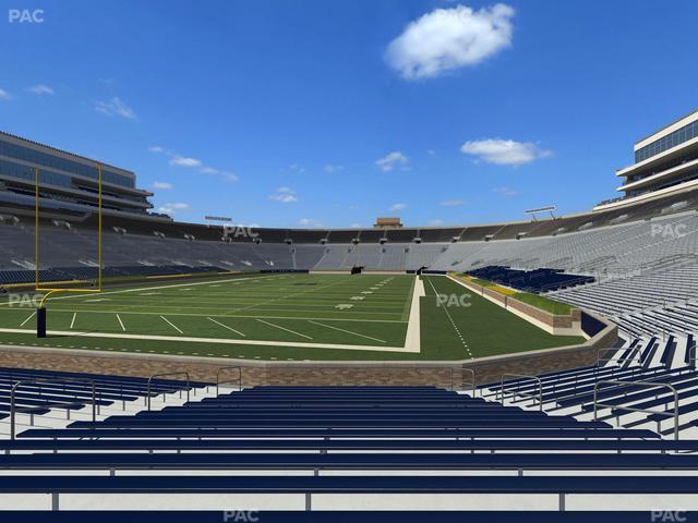 Notre Dame Stadium - Section 17 Seat View