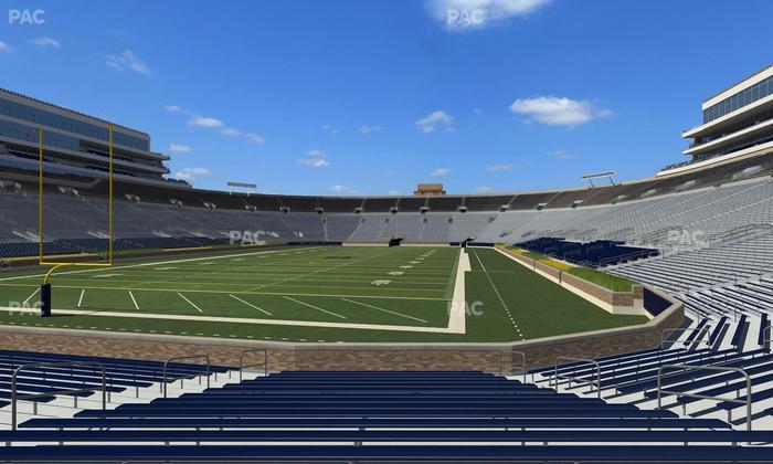 Notre Dame Stadium - Section 17 Seat View