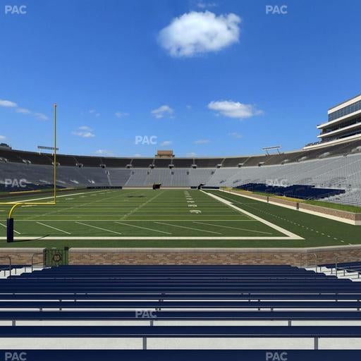 Notre Dame Stadium - Section 18 Seat View