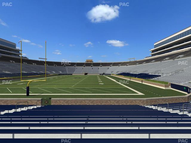 Notre Dame Stadium - Section 18 Seat View