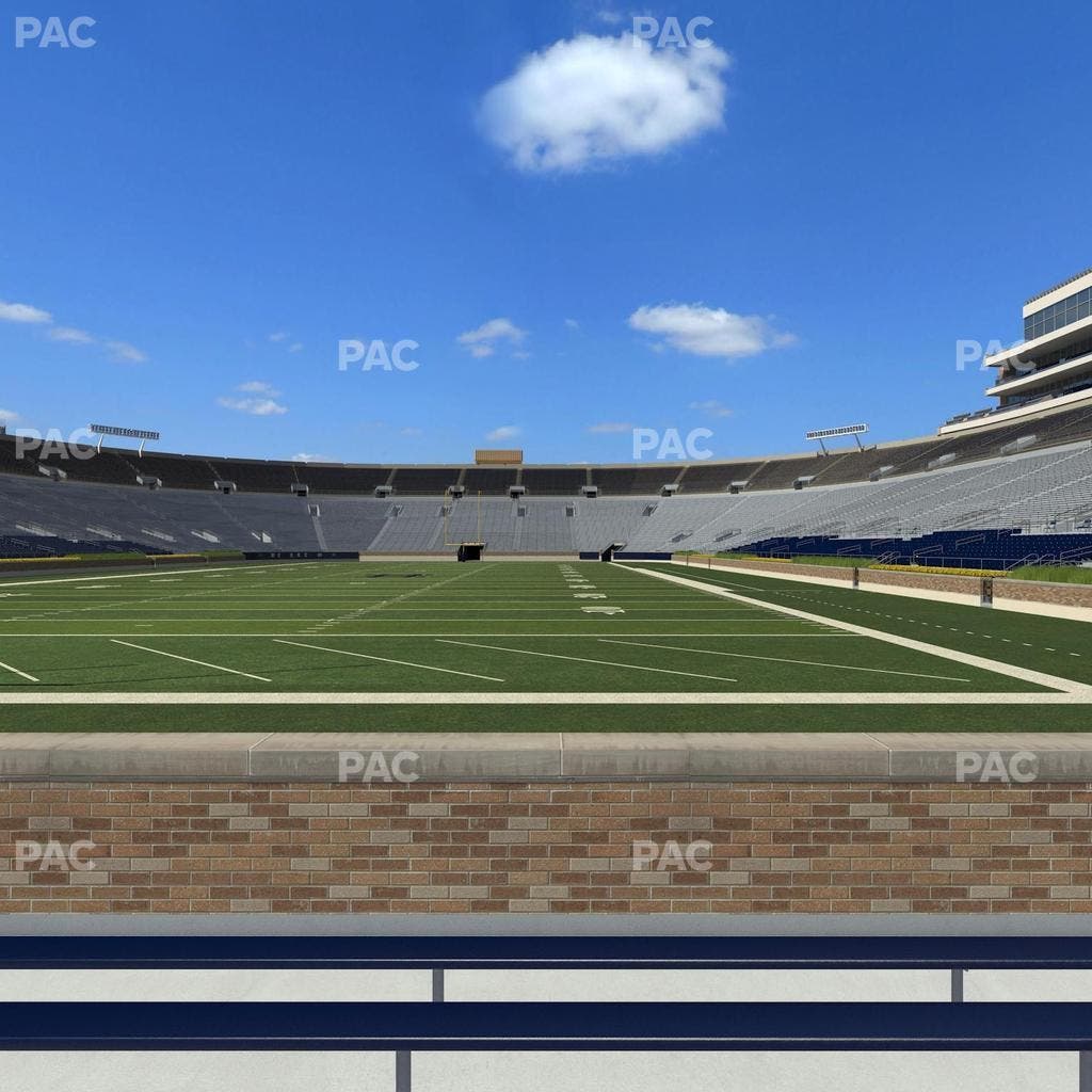 Notre Dame Stadium - Section 18 Seat View