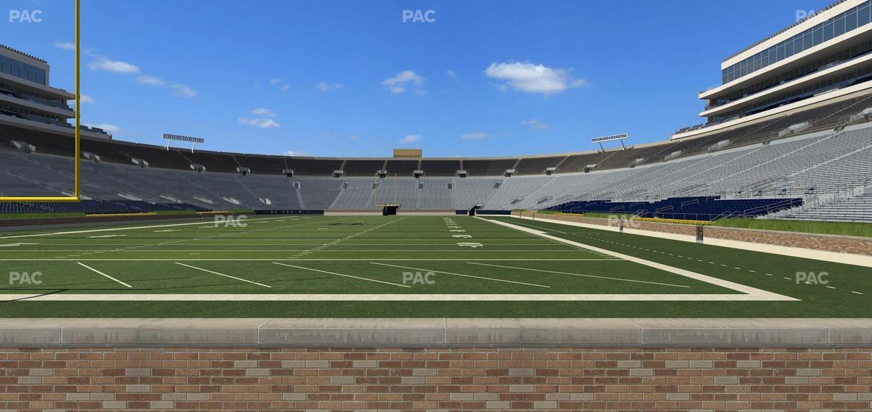 Notre Dame Stadium - Section 18 Seat View