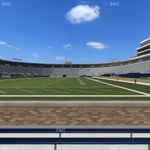 Notre Dame Stadium - Section 18 Seat View