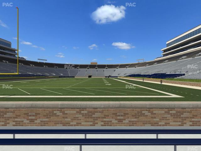 Notre Dame Stadium - Section 18 Seat View