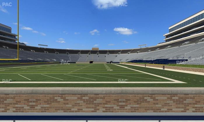 Notre Dame Stadium - Section 18 Seat View