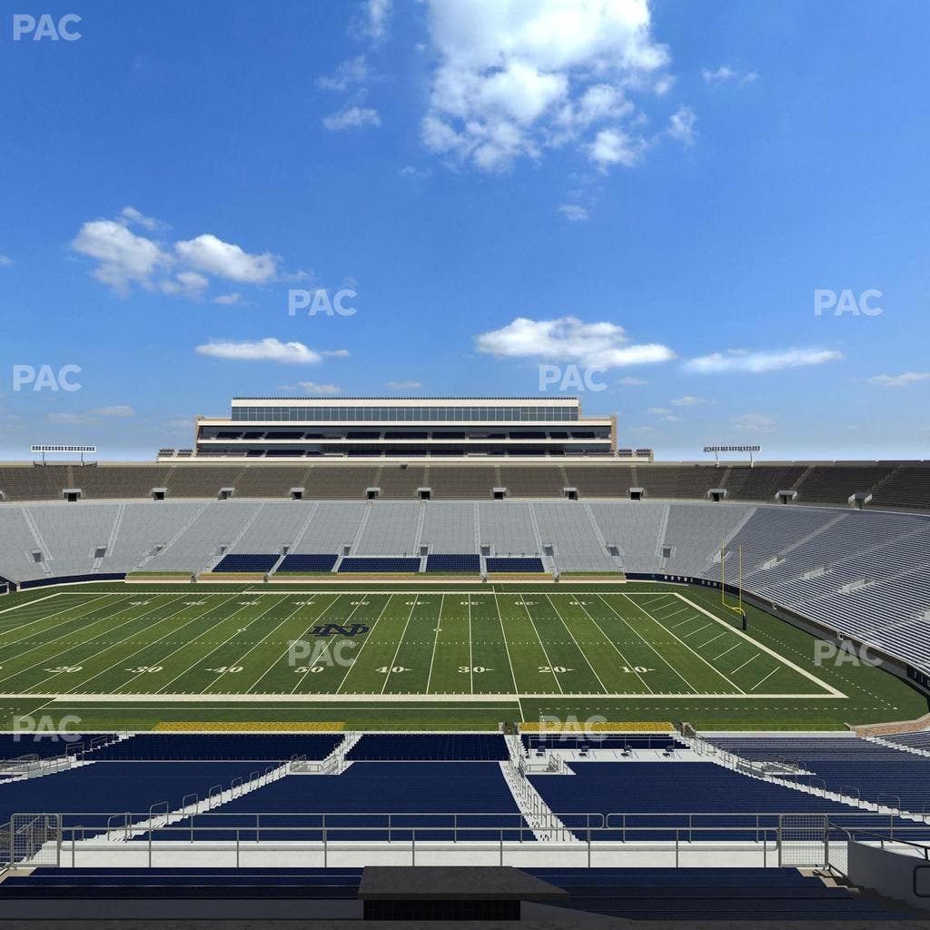 Notre Dame Stadium - Section 1842 Box 10 Seat View