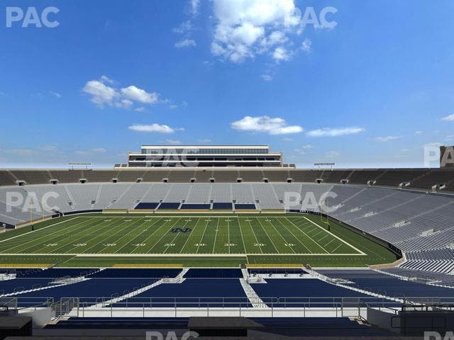 Notre Dame Stadium - Section 1842 Box 10 Seat View