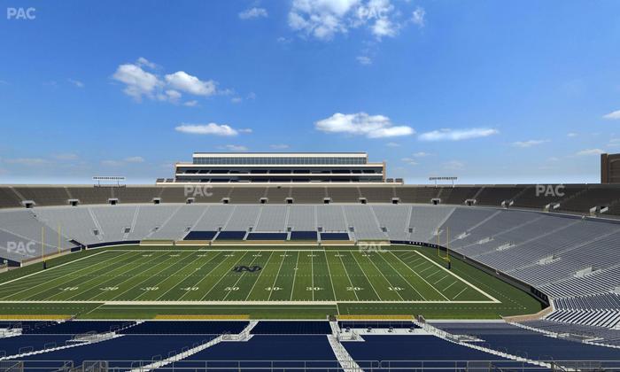 Notre Dame Stadium - Section 1842 Box 10 Seat View