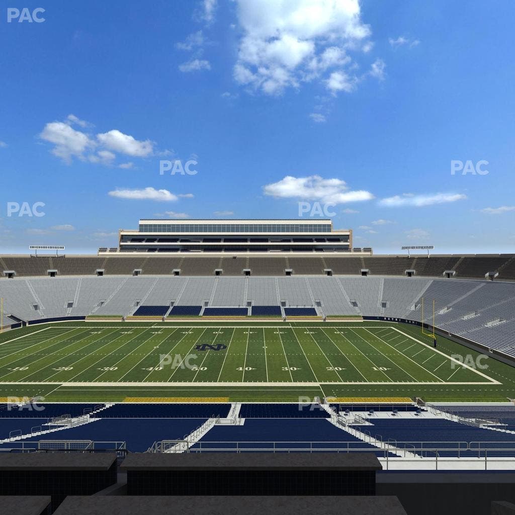 Notre Dame Stadium - Section 1842 Box 11 Seat View
