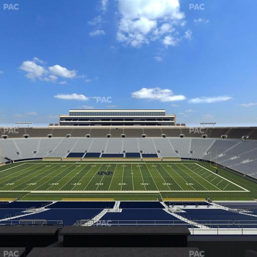 Notre Dame Stadium - Section 1842 Box 11 Seat View