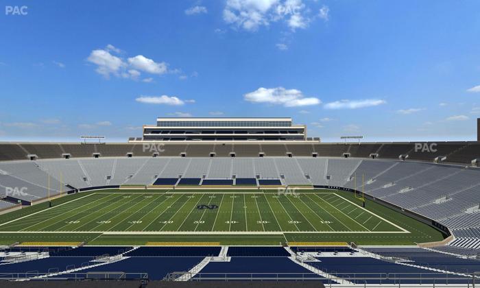 Notre Dame Stadium - Section 1842 Box 11 Seat View