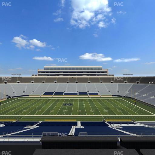 Notre Dame Stadium - Section 1842 Box 12 Seat View