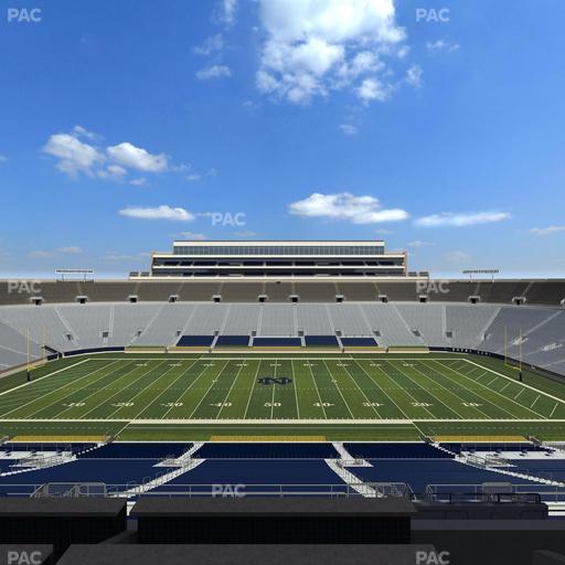 Notre Dame Stadium - Section 1842 Box 13 Seat View