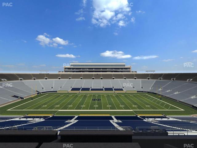 Notre Dame Stadium - Section 1842 Box 13 Seat View