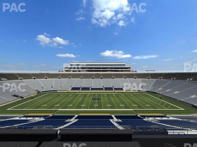 Notre Dame Stadium - Section 1842 Box 13 Seat View