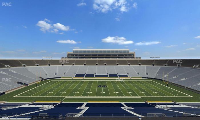 Notre Dame Stadium - Section 1842 Box 14 Seat View