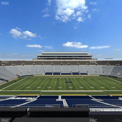 Notre Dame Stadium - Section 1842 Box 15 Seat View