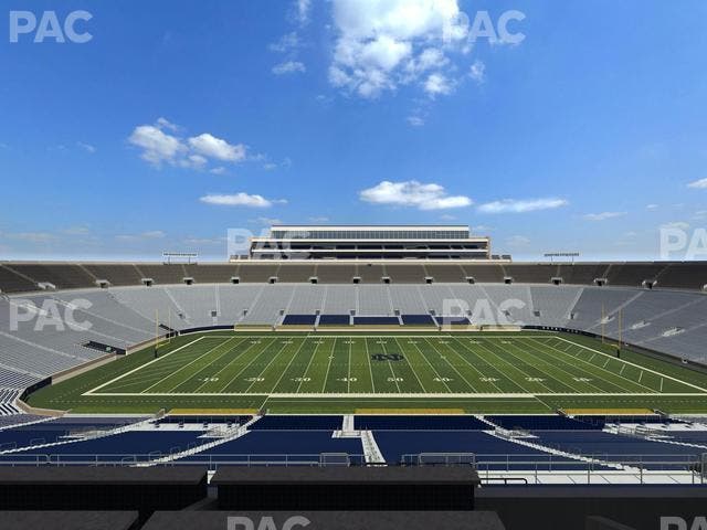 Notre Dame Stadium - Section 1842 Box 15 Seat View