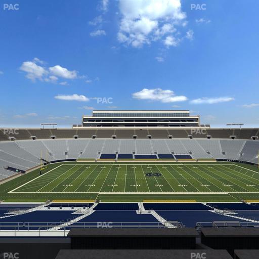 Notre Dame Stadium - Section 1842 Box 16 Seat View