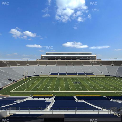 Notre Dame Stadium - Section 1842 Box 17 Seat View