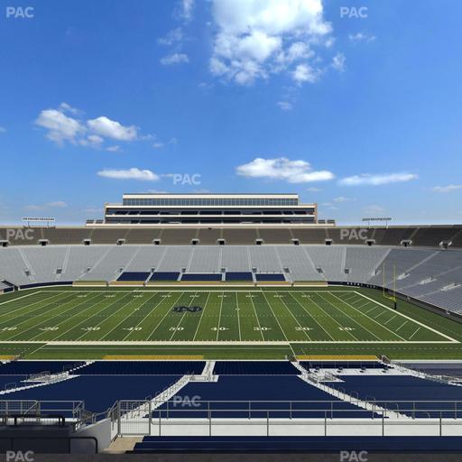 Notre Dame Stadium - Section 1842 Box 2 Seat View